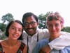 Iona, Suresh & Fay. Photo: ALS.