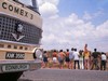 Crowd watching Pru on a camel?  Photo: ALS.