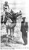 Pru on a camel.  Photo: Newspaper.