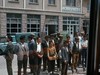 Group of locals outside ACAR PALAS.  Photo: ALS.