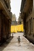 Girl & yellow cloth. Photo: JD.